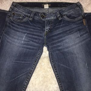 Silver Jeans Tuesday Barely Boot